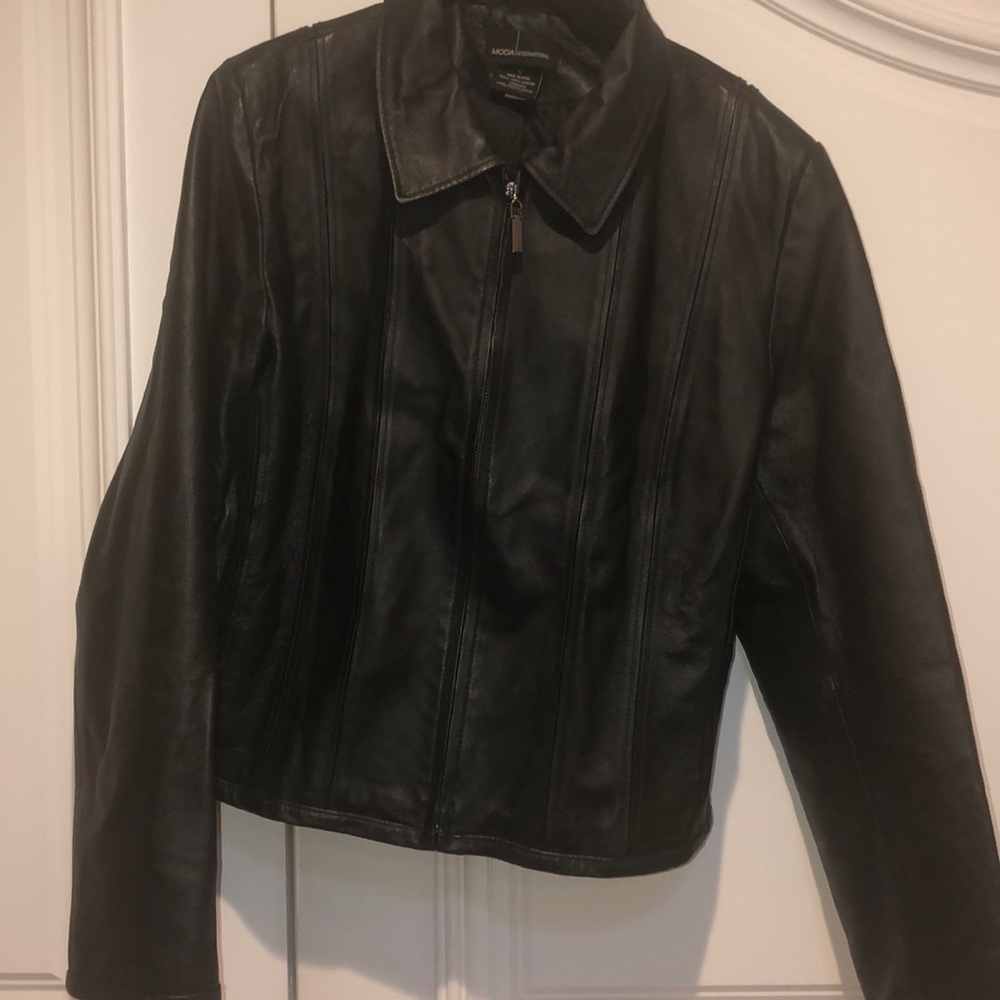 Moda International Leather Jacket